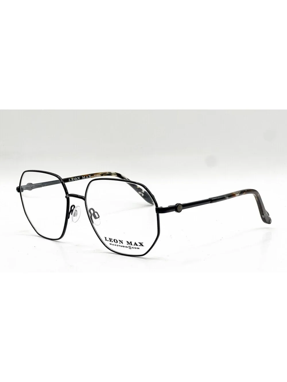 Leon Max 4080 021 Black Authentic Eyeglasses 57-17-140